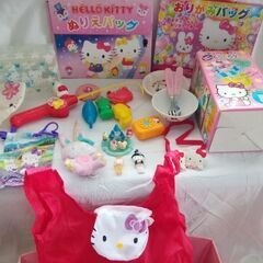 ハローキティーのぬいぐるみ　50cmの画像