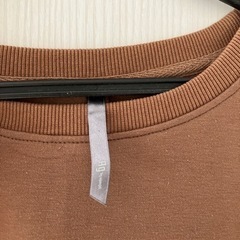 【Ag】茶色オーバーサイズパーカーの画像