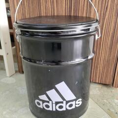 adidas　アディダス　アディ缶　ペール缶　中古　リサイクルシ...