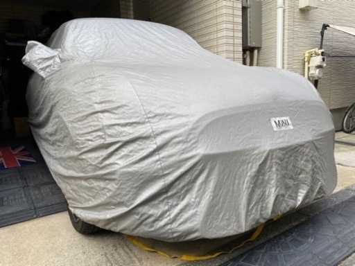 【BMW MINI】F55/F56用　純正ボディーカバー裏起毛&専用バッグ付き