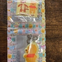 【未使用】プーさん　ネームホルダーの画像
