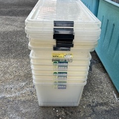 衣装ケース　6個　蓋ありの画像