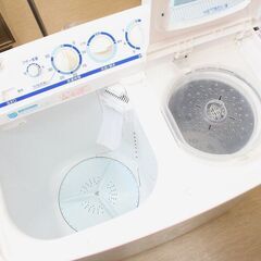 日立☆二層式洗濯機☆5.5kg☆PS-55AS2☆2018年製☆動作OK(保証３ヵ月）・清掃済み☆中古品☆HITACHI☆青空☆2層式洗濯機☆G1114【こちらは店舗です。浜村鹿野温泉ICから3分 買取本舗 宮本リサイクル 営業時間9～19時 定休日水曜のみ←連絡できませんm(_ _)mの画像