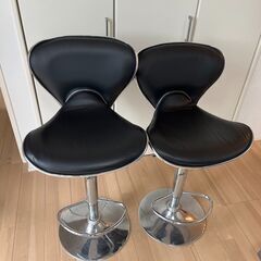 カウンターチェア 2脚セット（NITORI/ニトリ）の画像