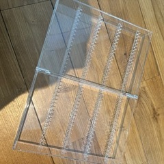 無印　イヤリング、ピアスケース（開閉式）の画像