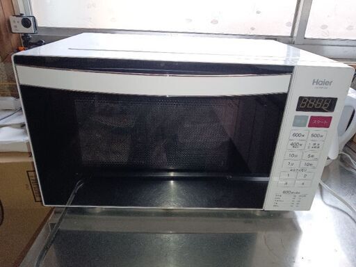ハイアール電子レンジ新古品