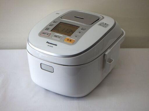 【自社配送は札幌市内限定】Panasonic/パナソニック IH炊飯ジャー SR-HB106 ホワイト 5.5合炊き 2017年製 動作OK 中古【USED】