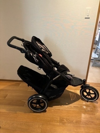 フィルアンドテッズ ベビーカー 二人乗り 中古