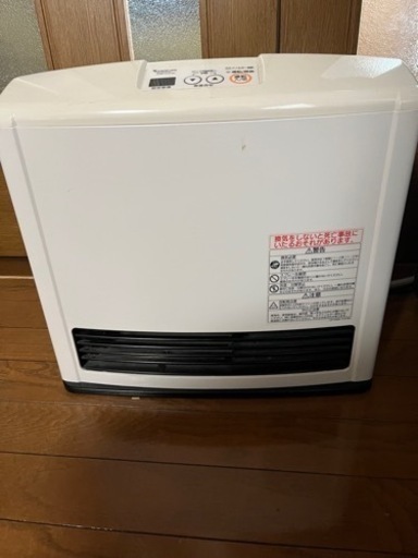 ガスファンヒーター　リンナイ　都市ガス12A 13A