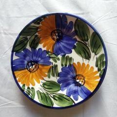スペイン工芸品 アートプレート②　インテリア壁掛け