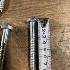 DIY向き　10mm  木材用　ボルト　　おまけつきの画像