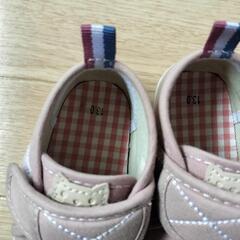 女の子　13cmスニーカーと12cm長靴のセット
の画像