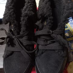 紐結びローブーツ👢