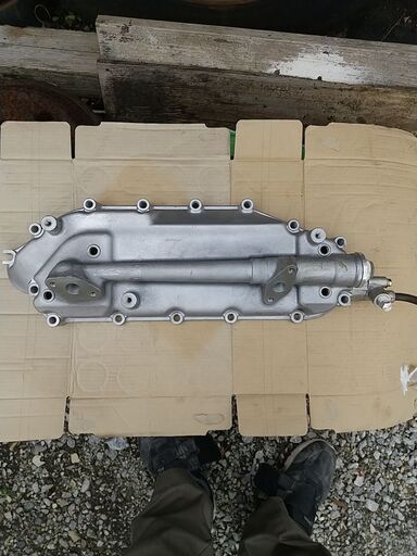 日野オイルクーラーアルミケース