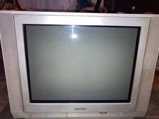 ビクターブラウン管テレビ　地デジチューナー付き