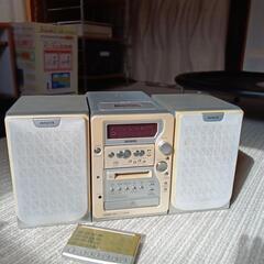 お値下げしました！aiwa 希少ラジカセコンポ　カセットCDMD