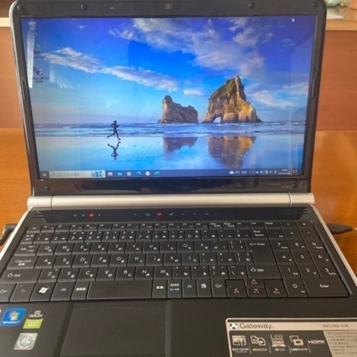 (決定しました)gateway ノートパソコン　SSD office2019付き