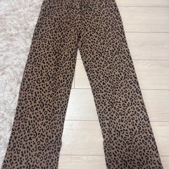 レオパード柄 ゴムパンツ