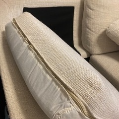 【お譲りします】ファブリックソファーの画像