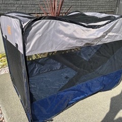 (受け渡し決定しました)ペット用　折りたたみソフトゲージの画像