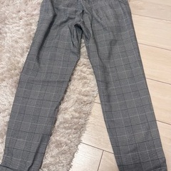 bershka 千鳥柄パンツの画像