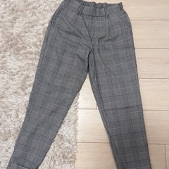 bershka 千鳥柄パンツ