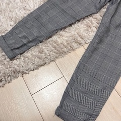 bershka 千鳥柄パンツの画像
