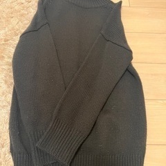 LEPSIM 黒ニットの画像