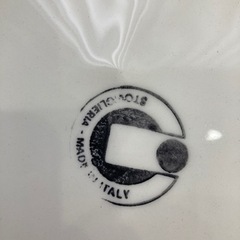 セラミカ イタリア製 STOVIGLIERIE 大鉢　大皿　アンティーク　レトロの画像