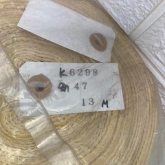 キルト布　ロール　黄色47  13mの画像