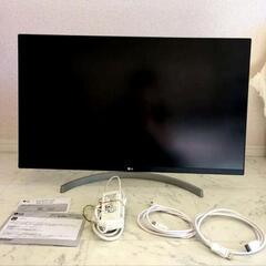 32インチ 4Kモニター LG  32UN650-Wの画像