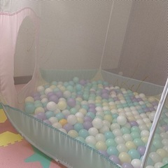 【お話し中】ボールハウス　パステルカラーの画像