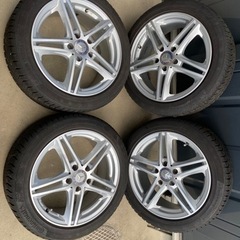 タイヤホイールセット　スタッドレス205/50R17 コンチネンタル・ユーロフォルシュ 17インチ 7.5J +52 PCD112  5穴  ベンツA、B、CLA等の画像