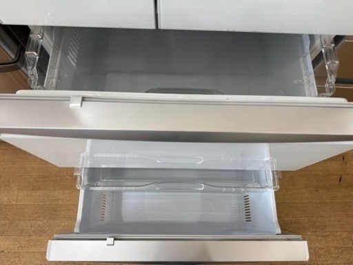 MITSUBISHI 2017年製 600L 6ドア 冷蔵庫 MR-WX60A 0128-24