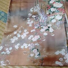 着物　未使用品　小紋　の画像