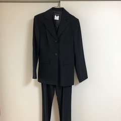黒　パンツスーツ　INDIVI   36