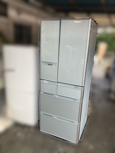 【商談中】BIGサイズ 冷蔵庫 565㍑ 美品 日立 R-C5700 配送設置無料 お届け日時選べます♬