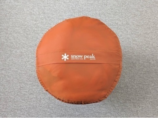 【お値引き可】Snow Peak 寝袋(収納袋付) ※廃盤品　