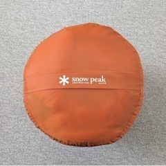 【お値引き可】Snow Peak 寝袋(収納袋付) ※廃盤品　の画像