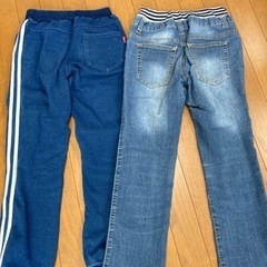 150㎝ズボン２枚組の画像