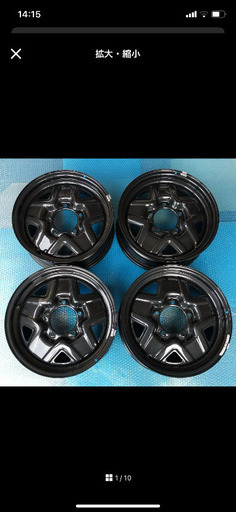 ジムニー　jb64 新品外し品　純正ホイール4本セット