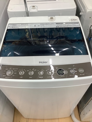 Haier(ハイアール)の全自動洗濯機6カ月保証付きです！！！