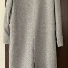 ロングコート  レディース  グレーの画像