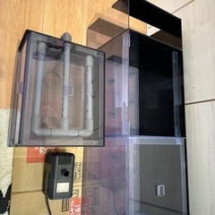 1200上部濾過槽　セット　アクリル水槽は付きません。