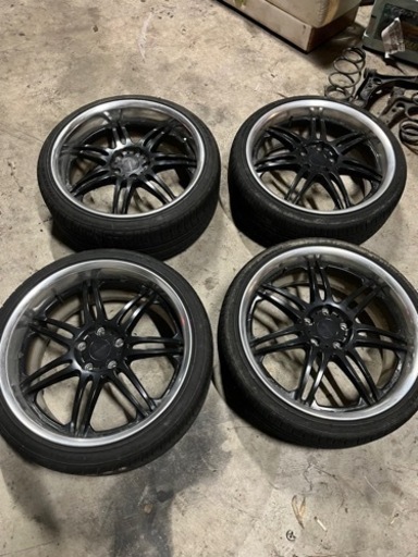 深リム！WORK！VARIANZA 19インチホイール 8J 9J 114.3