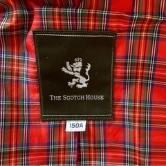 THE SCOTCH HOUSE  フード付ジャンバー  黒  150 の画像
