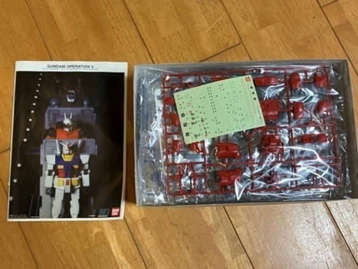 ガンダムのプラモデル