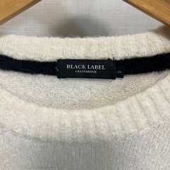 BURBERRY バーバリー　モヘヤ ボーダー ニット　中古品　BLACKLABEL CRESTBRIDGE バーバリー ブラックレーベル クレストブリッジの画像