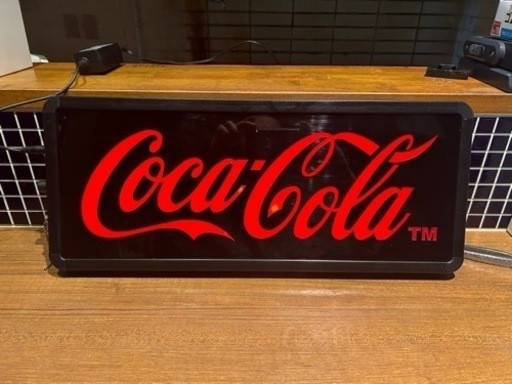 コカコーラネオンサイン電飾看板　幅51cm