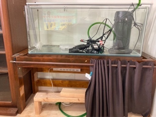 水槽90➕ライト➕外部フィルター➕水槽台セット